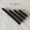 Uchwyt meblowy relingowy czarny długość 126mm OUTLET - obrazek 2