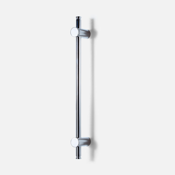 Srebrny uchwyt z rozstawem regulowanym 265-360mm OUTLET