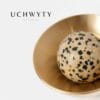 Gałka meblowa kielich K3 mosiężny z kamieniem do wyboru OUTLET - obrazek 2