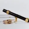 Uchwyt meblowy kryształ 220mm szampański i mosiądz OUTLET - obrazek 3